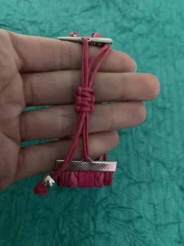 Mermaid Bracelet, Pink Braided Infinity Mermaid Jewelry with Tail Charm and Scale Medallion- Cute Mermaid Bracelet Gift in Saudi Arabia