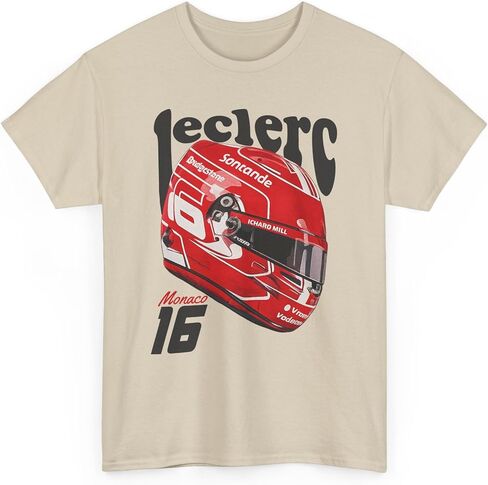 Leclerc T-Shirt, Inspired Monaco Shirt, Racing Driver Shirt, Leclerc Merch, Motorsports Apparel, Racing Team Merchandise in Saudi Arabia
