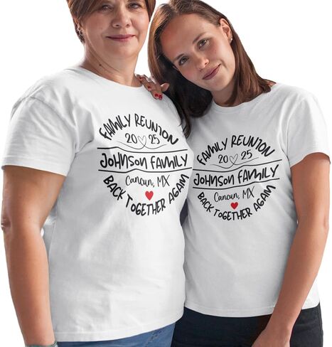 Family Reunion T-Shirts 2026, Love Family Reunion Shirt, Family Vibes 2026 T-Shirt, Custom Personalized Family Shirts for Reunion & Vacation Navy in Kuwait
