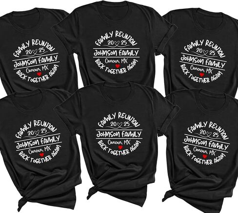 Family Reunion T-Shirts 2026, Love Family Reunion Shirt, Family Vibes 2026 T-Shirt, Custom Personalized Family Shirts for Reunion & Vacation Navy in Kuwait