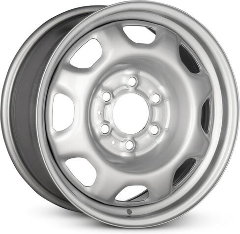 لسيارة Ford F-150 مقاس 17 بوصة من الصلب الفضي المطلي مقاس 17 بوصة - حافة أصلية من الجهة المُصنِّعة الأصلية - عجلة شاحنة جاهزة للطرق 2015-2024 in Saudi Arabia