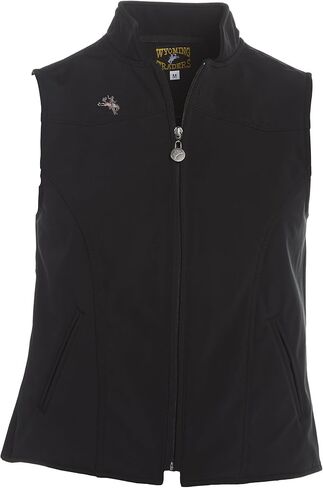 Wyoming Traders Womens Ashley Black Vest in Saudi Arabia