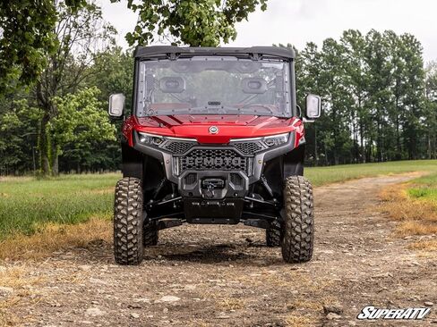 SuperATV CFMOTO UForce U10 Pro Scratch-Resistant Flip Windshield in Saudi Arabia