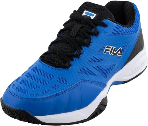 Fila Kids Boys Axilus Lace Up Tennis Sneakers Shoes - Blue - Size 4.5 M in Saudi Arabia