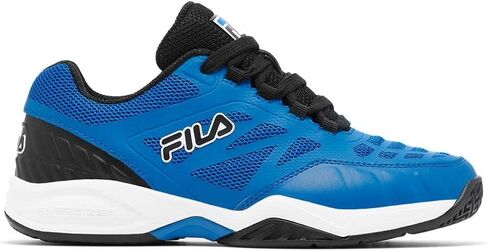 Fila Kids Boys Axilus Lace Up Tennis Sneakers Shoes - Blue - Size 4.5 M in Saudi Arabia