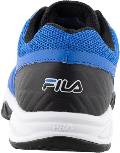Fila Kids Boys Axilus Lace Up Tennis Sneakers Shoes - Blue - Size 4.5 M in Saudi Arabia