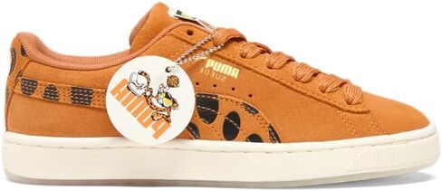 PUMA Kids Boys Suede X Cheetah Lace Up Sneakers Shoes Casual - Orange in Saudi Arabia