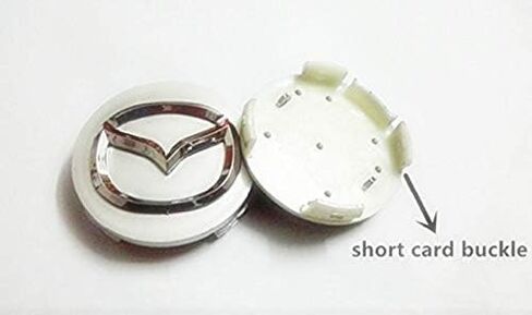 TSD 4 قطعة 56 مللي متر غطاء قبعات محور العجلة لمازدا in Kuwait