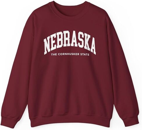 Nebraska Adult Unisex Crewneck Sweatshirt in Saudi Arabia