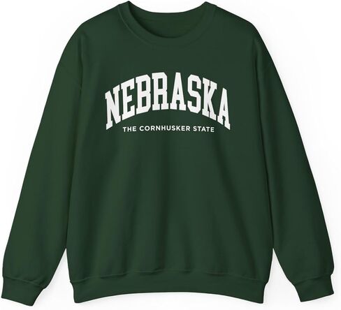 Nebraska Adult Unisex Crewneck Sweatshirt in Saudi Arabia