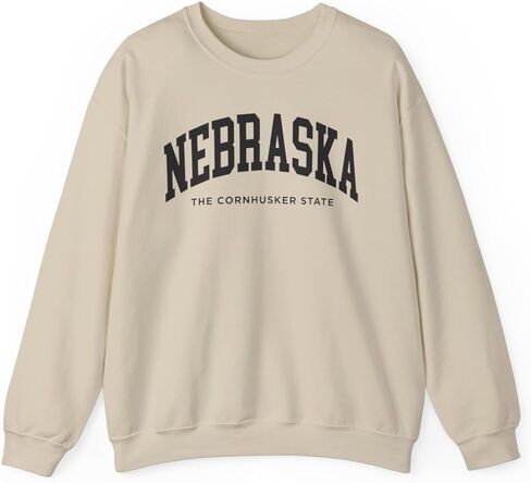 Nebraska Adult Unisex Crewneck Sweatshirt in Saudi Arabia