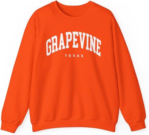 Grapevine Texas Adult Unisex Crewneck Sweatshirt in Saudi Arabia