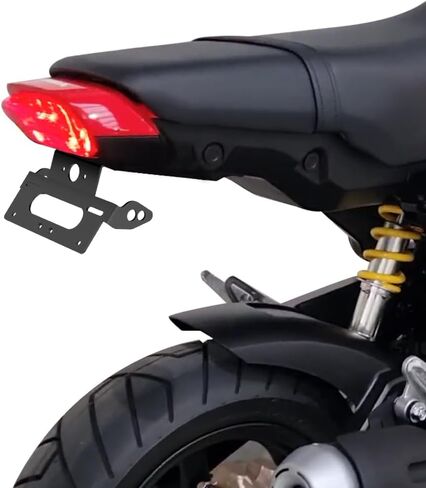 حامل مزيل الحاجز الذيل مرتب مناسب لحامل لوحة الترخيص Grom MSX 125 2021-2025 in Saudi Arabia