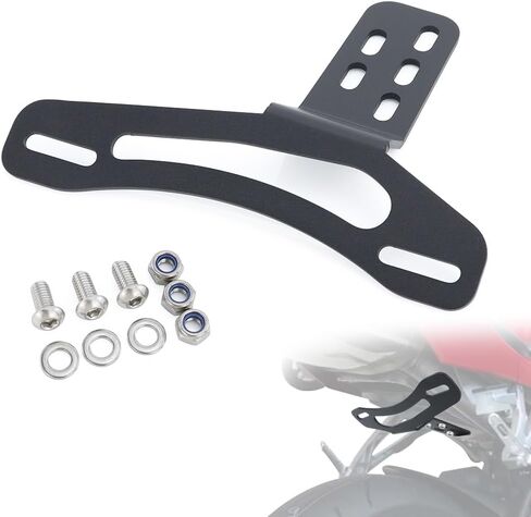 حامل مزيل حاجز الدراجة النارية مناسب لـ CBR1000RR 2004-2007، CBR600RR 2003-2024 حامل لوحة ترخيص ذيل مرتب in Saudi Arabia