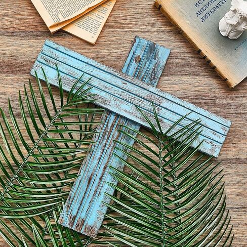 Taiyin 50 Pcs 20 Inches Easter Artificial Palm Leaves Large Tropical Green Leaves Plastic Jungle Fake Palm Leaves Plant Faux Safari Leaves for Easter Party Decoration in Saudi Arabia