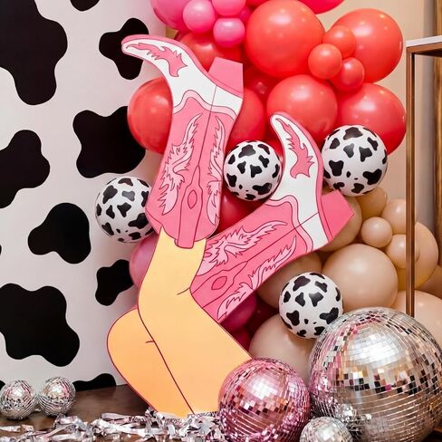 4 ft Cowgirl Party Decorations Cardboard Cutouts Let's Go Girls Cowgirl Bachelorette Party Backdrop for Last Disco Cowgirls Birthday Western Rodeo Supplies in Saudi Arabia