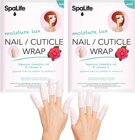 SpaLife Softening Care Foot Sockies (8-Pack) - Spearmint & Tea Tree Oil, Exfoliating Pack for Healthy Feet, Intensive Repair, Callus Remover Sockies, Dry Skin Solution, Moisturizing Foot Treatment in Kuwait