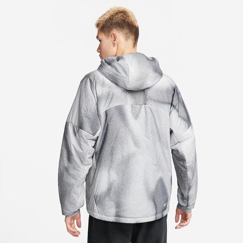 Nike ACG Therma-FIT ADV Rope de Dope Men's Full-Zip Allover Print Jacket (US, Alpha, X-Large, Regular, Regular, Cool Grey/Summit White) in Saudi Arabia
