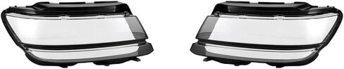 Compatible For VW Tiguan L 2017-2021 Car Front Headlight Cover Lens Headlamps Transparent Glass Lampshade Lamp Shell Masks(Left) in Saudi Arabia