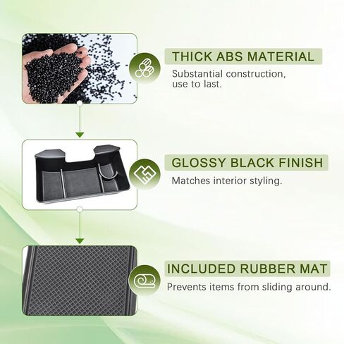 Center Console Hanging Organizer Box Compatible with 2019-2026 Chevy Silverado/GMC Sierra 1500 and 2020-2026 2500HD 3500HD Accessories Front Hanging Tray (Fit Split-Bench Folding Seat Only) in Saudi Arabia