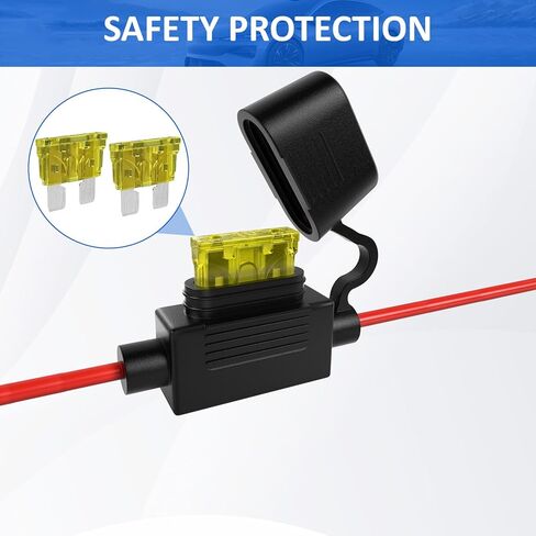 مقبس ولاعة السجائر، مقبس ولاعة السجائر 12 فولت مقاوم للماء، 14AWG/3.3FT in Kuwait