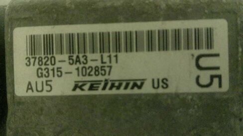 Engine ECM Control Module 2.4L Fits 14 Compatible with Honda Accord 37820-5A3-L11 378205A3L11 in Saudi Arabia