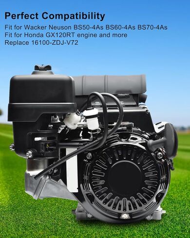 المكربن ​​يصلح ل Wacker Neuson BS50-4As BS60-4As BS70-4As مع محرك هوندا GX120RT تيلوتسون HDA329 استبدال 16100-ZDJ-V72 in Kuwait