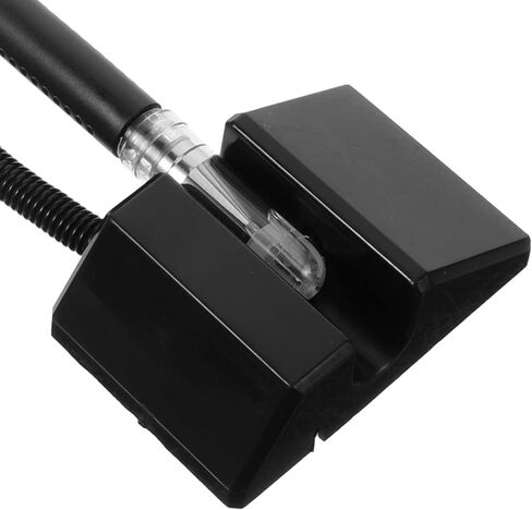 Office Signature Pens 0.5mm Black Gel Ink with Desk Stand 4pcs Vertical Desktop Counter Pens for Business and Hotel Signing in Kuwait