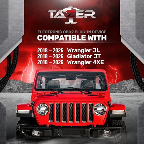 طقم كابل تمديد Z Automotive Tazer JL Mini وSGW يناسب 2018-2026 Wrangler JL وGladiator JT و4xe | يحسن التخصيص والتحكم | سهلة التركيب in Kuwait