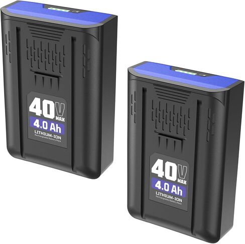 SAPBJ لاستبدال بطارية Kobalt 40V، بطارية ليثيوم أيون 40 فولت بحد أقصى 4 أمبير متوافقة مع بطارية أداة الطاقة اللاسلكية Kobalt KB640-06 KB540-06 KB440-06 KB340-06 KB240-06 in Kuwait