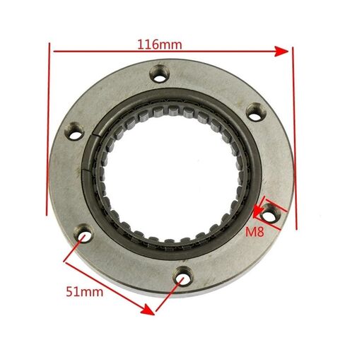One Way Starter Clutch Bearing Compatible with Linhai 500 500-D EFI M550 M565Li 500CC UTV Parts in Kuwait