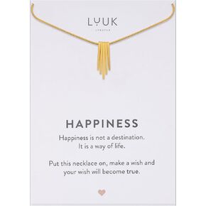 LUUK LIFESTYLE قلادات قلادة لطيفة للنساء، حديثة، أنيقة، بسيطة، 19 بوصة قابلة للتعديل، مقاومة للماء، غير مشوهة، لؤلؤ|قلوب|حب، أفكار هدايا لها، ستانلس ستيل، فضي|ذهبي|ذهبي وردي in Kuwait