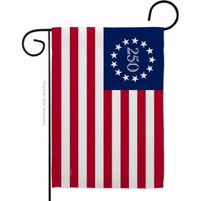 America 250 Flag Betsy Ross Independence Day Wall Tapestry Home Accent Official Licensed Merchandise Canvas Prints Yard Sign Textile Woven Fabric Poster USA 250th Anniversary Decoration Gift in Kuwait