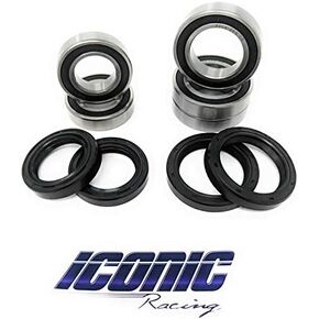 Both Front and Rear Wheel Bearing and Seal Kit Fits 02-16 Honda CRF250R CRF450R in Kuwait