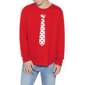 Boys Girls Valentines Day Shirt Long Sleeve Valentine Outfits 7-14 Kids in Saudi Arabia