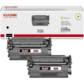 2-Pack Black 056 3007C001 Toner Cartridges(with chip), Replacement for Canon 056 3007C001 for imageCLASS LBP320 imageCLASS LBP325dn imageCLASS MF540 Series Printer in Kuwait