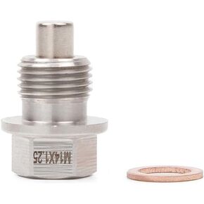قابس تصريف الزيت المغناطيسي من الفولاذ المقاوم للصدأ M14×1.25، مناسب لموديلات M14×1.25 in Kuwait