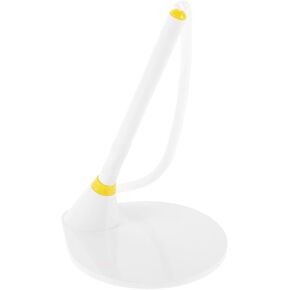 4pcs Business Counter Pens with 0.5mm Black Ink, Fixed Base and Chain, Smooth Writing Neutral Office and Bank Reception Signature Pens in Kuwait