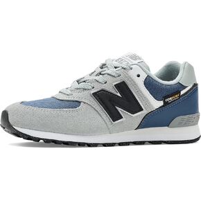 New Balance Kids 574 V1 70s Racing Lace-up Sneaker, Lilac Glo/Bright Lavender, 13 Wide US Unisex Little in Kuwait