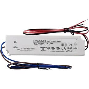 1pcs LED Power Supply LPV-60 LPV-60-5 | 5V LPV-60-12 | 12V LPV-60-15 | 15V LPV-60-24 | 24V LPV-60-36 | 36V LPV-60-48 60W(LPV-60-5) in Saudi Arabia