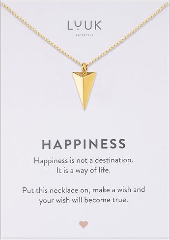 LUUK LIFESTYLE Cute Pendant Necklaces for Women, Modern, Dainty, Minimalist, 19 inch Adjustable, Waterproof, Non-Tarnish, Pearls|Hearts|Love, Gift Ideas for her, Stainless steel, Silver|Gold|Rose Gold in Saudi Arabia