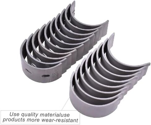 Connecting Rod And Crankshaft Main Bearing Kit 0.25 0.5 Compatible With 2004-2008 YZF1000 YZF R1(OVERSIZE 0.5) in Saudi Arabia