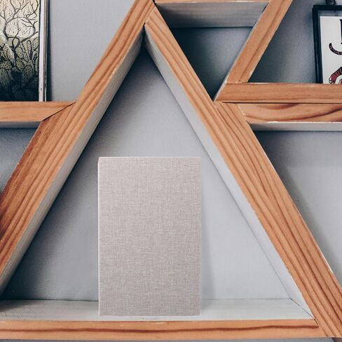 2pcs Faux Book Decor Rustic Linen Cover Simulation Books for Bookshelf Display Office Decoration for Living Room Office Use in Saudi Arabia