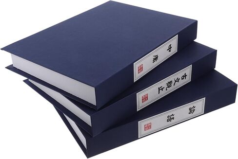Ciieeo 3pcs Vintage Decorative Fake Book for Home Decor Chinese Style Simulation Bookshelf Props for Living Room Study and Photography Decor in Saudi Arabia