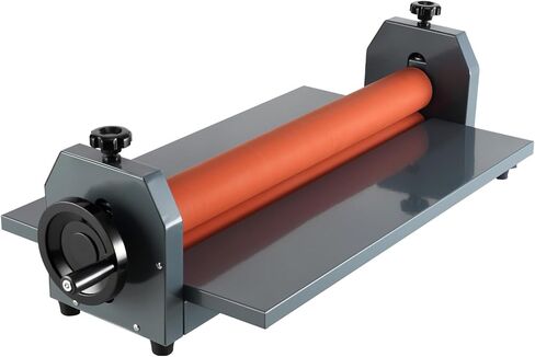 Happybuy 51 Inch Cold Laminator - Manual Vinyl Photo Film. Hand Crank Pressure. 10mm Laminator in Saudi Arabia