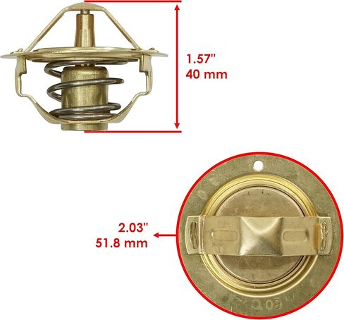 Caltric Thermostat & O Ring Compatible with Honda Vf1100S Vf-1100S V65 Sabre 1100 1984 1985 in Saudi Arabia