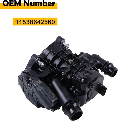 11538642560 Engine Coolant Thermostat Compatible with BMW 3' 5' 6' 7' G01 G02 G05 G06 G11 G12 G20 G21 G28 G29 G30 G31 G32 GT X3 X4 X5 X6 Z4 in Saudi Arabia