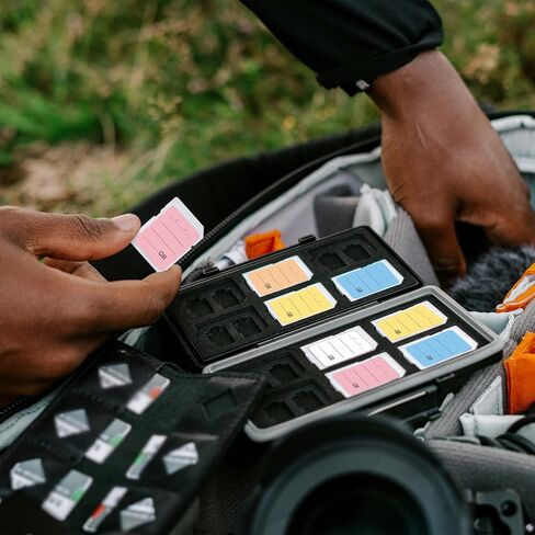 200PCS SD Card Labels, Stick-On Camera Memory Card Labels for Photographers,Multi-Color Stickers for SD Cards Classcification and Storage, Self-Adhesive, Writable(0.98"x0.78") in Kuwait