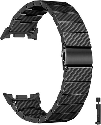 Carbon Fiber Band for Samsung for Galaxy Watch 8 40mm 44mm Bracelet suitable in Saudi Arabia