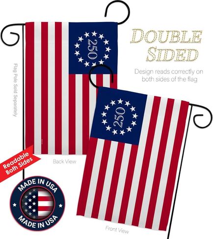 America 250 Flag Betsy Ross Independence Day Wall Tapestry Home Accent Official Licensed Merchandise Canvas Prints Yard Sign Textile Woven Fabric Poster USA 250th Anniversary Decoration Gift in Kuwait